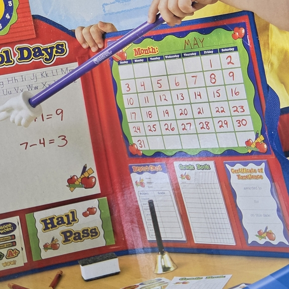 Learning Resources Pretend & Play School Set, Pretend Teacher Play School Set - Picture 2 of 16